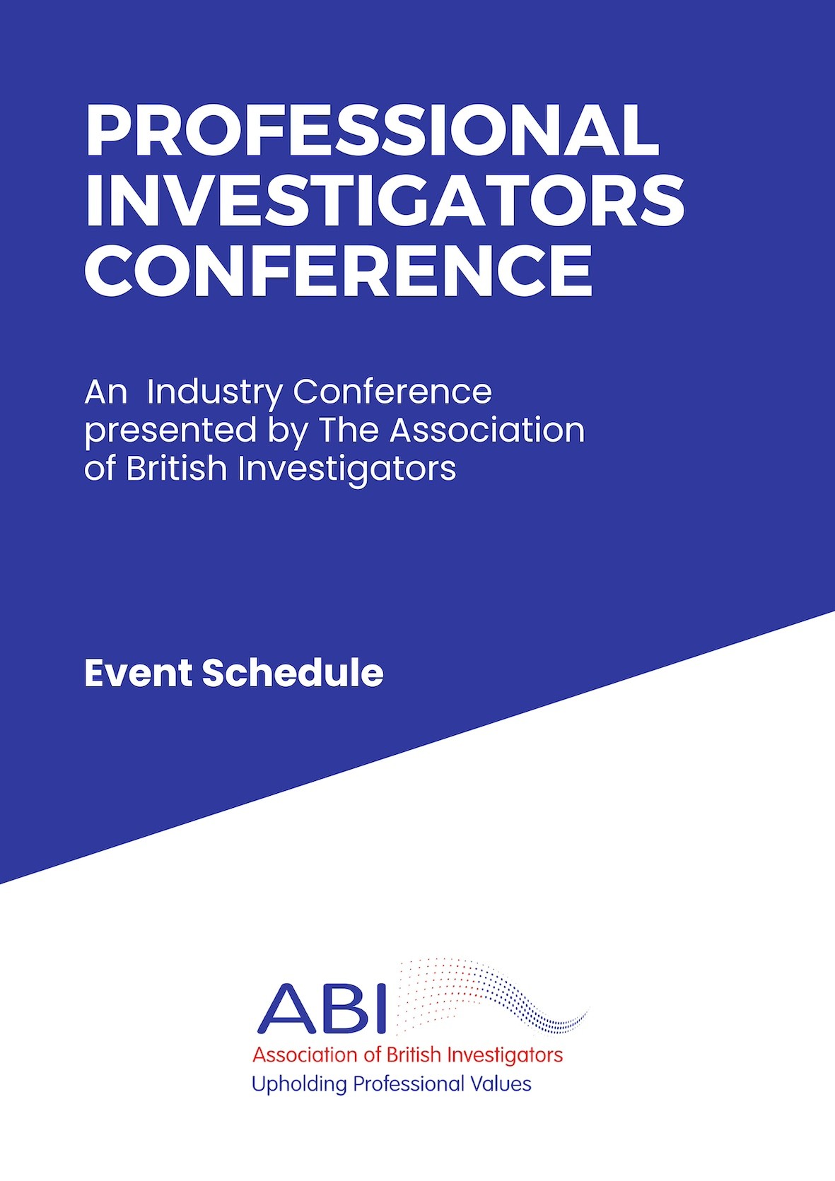 Professional Investigators' Conference 2024