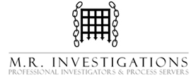 M.R. Investigations logo