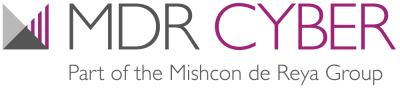 MDR Cyber part of the Mishcon de Reya Group logo